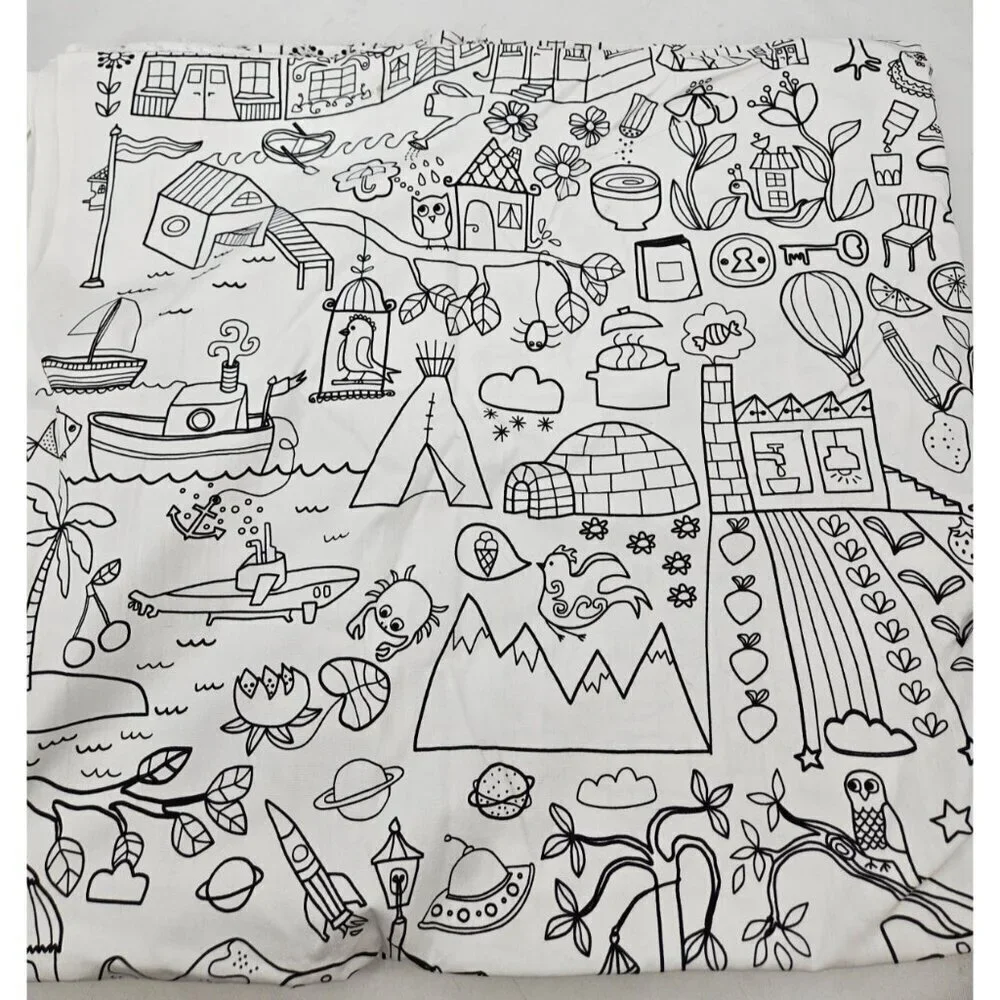 New Ikea Fabric S Edholm/L Ullenius 2011 AB Cotton 60in x 205in  5+ Yards